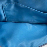 Coach Women's Blue Luxe Signature Wristlet
