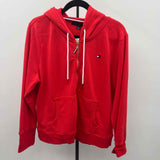 Tommy Hilfiger Women's Size XL Red Solid Jacket