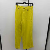 Unbranded Women's Size 6 Yellow Solid Pants
