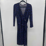 Leota Women's Size 16 Purple Animal Print Dress