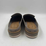 Me Too Women's Shoe Size 7 Taupe Textured Mules