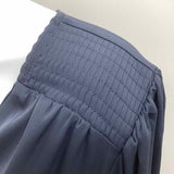 Current Air Women's Size M Navy Solid Long Sleeve Shirt
