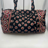 Vera Bradley Black Floral Duffle Bag