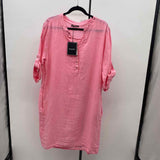 WAUW Women's Size One Size Pink Textured Dress
