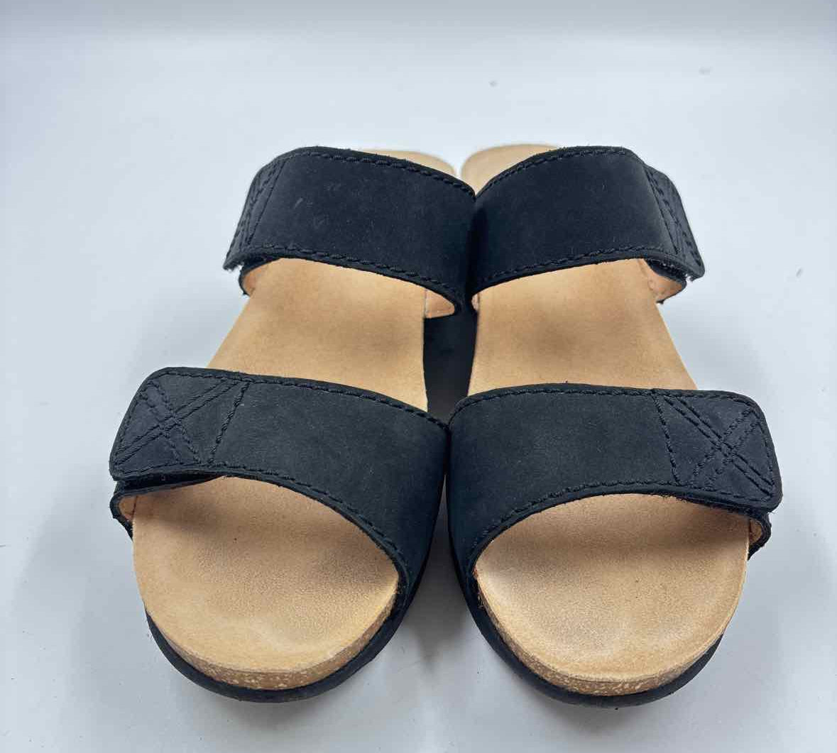 Dansko Women's Shoe Size 7 Black Solid Sandals