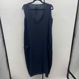 luca Vanucci Women's Size 14 Navy Solid Dress