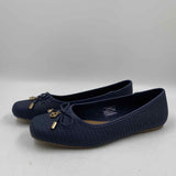 Nautica Women's Shoe Size 9 Navy Textured Flats