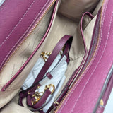 Michael Kors Women's Wine Luxe Solid Purse