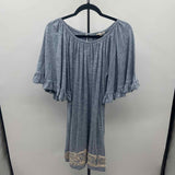 Easel Women's Size 6 Blue Heathered Dress