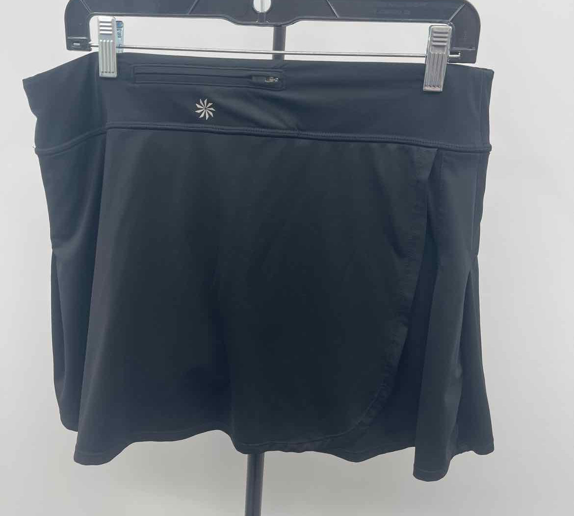 Athleta Women's Size 14 Black Solid Skirt