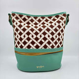 Spartina Women's Aqua Solid Purse
