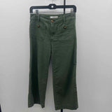 Loft Women's Size 0P Green Solid Pants
