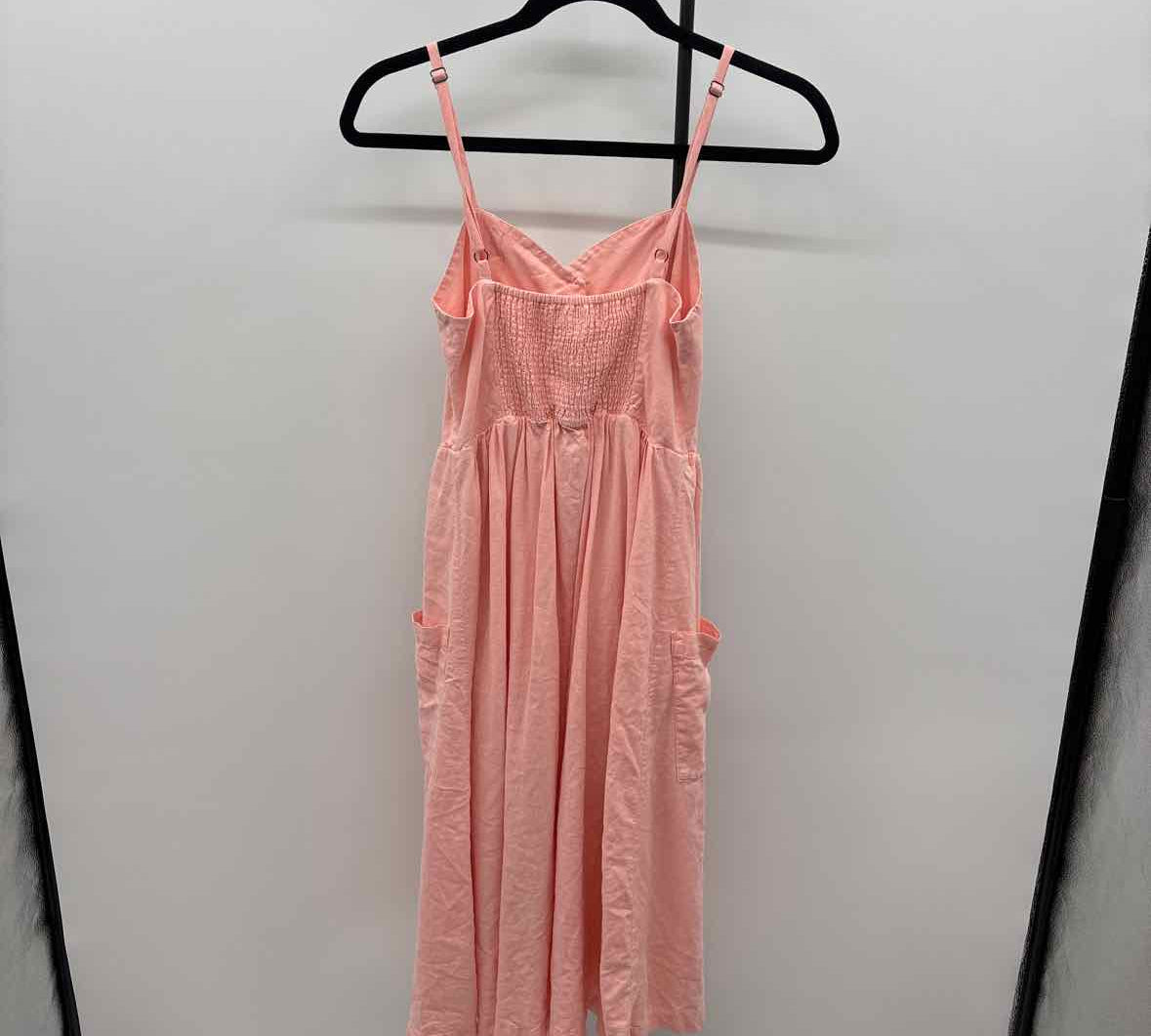 Oopera Women's Size S Peach Solid Dress