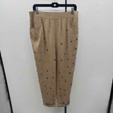 Chico's Women's Size 8 Tan Beach Pants