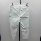 Tribal Women's Size 8 White Solid Capris