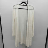 Talbots Women's Size XL White Textured Cardigan