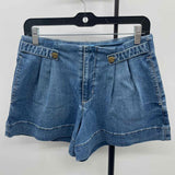 Draper James Women's Size 6 Blue Solid Shorts