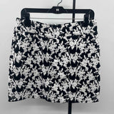 Mario Serrani Women's Size 14 Black Floral Skirt