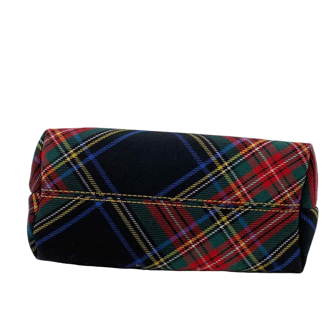 Bottom DOONEY & BOURKE Black Tartan Plaid BAGUETTE Shoulder Bag Purse