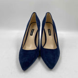 Nine West Women's Shoe Size 8 Navy Solid Heels