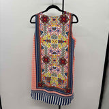 ReneeC. Women's Size 10 Blue Floral Dress