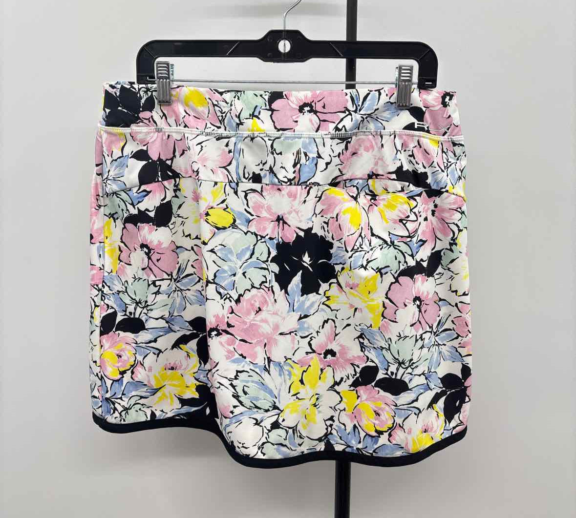 Ralph Lauren Women's Size 14 Blue Floral Skirt