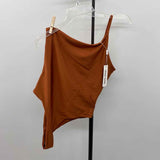 Sister Swim Women's Size M Brown Solid Swimsuit - 1 Piece