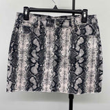 Tinseltown Junior's Size 11 Black Snakeskin Skirt