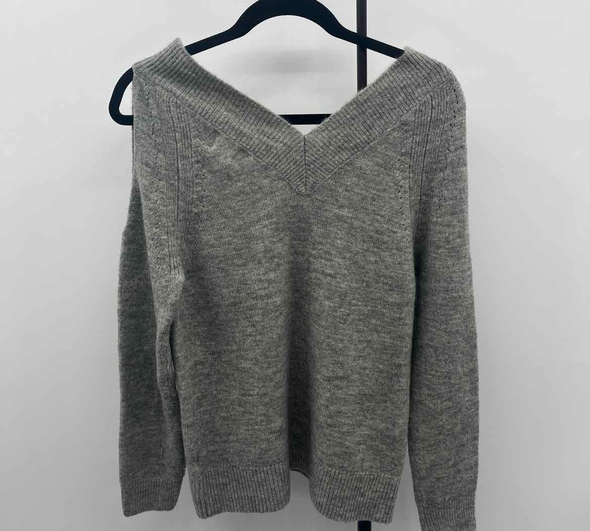 Peyton Jensen Women's Size XS Gray Heathered Sweater