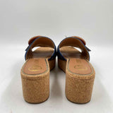 Sam & Libby Women's Shoe Size 6.5 Blue Solid Sandals