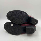 Born Women's Shoe Size 8 Wine Solid Boots