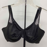Wacoal Women's Size 38D Black Solid Sports Bra