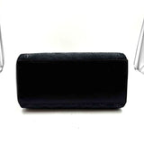 Bottom VALENTINO by MARIO VALENTINO Black Logo Embossed Leather MINIMI Handled Purse w/Crossbody