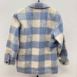 Abercrombie & Fitch Junior's Size S Blue Checkered Jacket