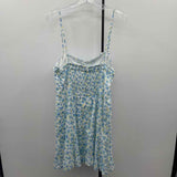 Altar'd State Junior's Size 14 Blue Floral Dress