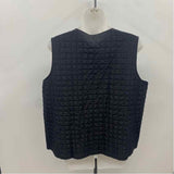 Eileen Fisher Women's Size L Black Textured Vest