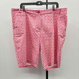 Talbots Women's Size 14W Pink Fish Shorts