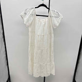 Debbie Katz Women's Size 14 White Eyelet Dress