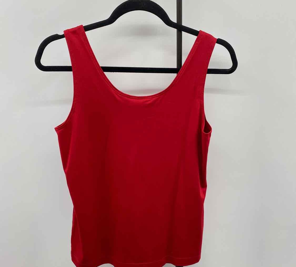 Chico's Women's Size M Red Solid Tank