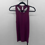 Athleta Women's Size S Magenta Solid Sleeveless Shirt