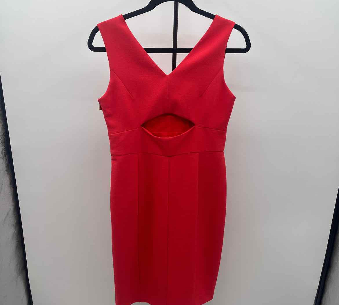 Vince Camuto Women's Size 6P Red Solid Dress