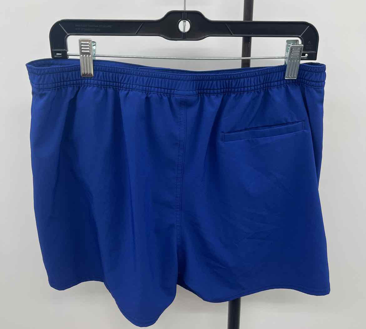Adidas Women's Size 14 Blue Solid Shorts