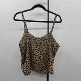 Wishlist Women's Size L Tan Animal Print Tank