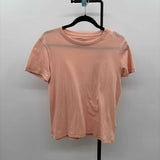 J Crew Women's Size S Peach Solid T-Shirt