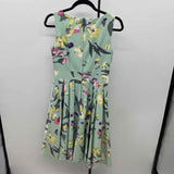 H&M Junior's Size 6 Green Floral Dress