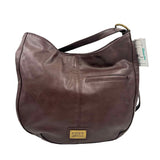 FRYE & CO. Dark Brown Faux Leather Shoulder Bag Purse