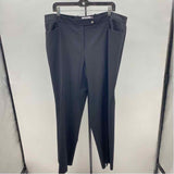 Calvin Klein Women's Size 16W Black Solid Pants