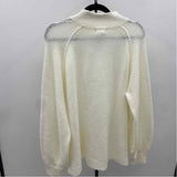 Caslon Women's Size XXL Ivory Textured Sweater