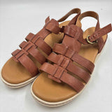 Born Women's Shoe Size 7 Caramel Solid Sandals