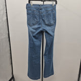 curve appeal Women's Size 4 Blue Solid Jeans